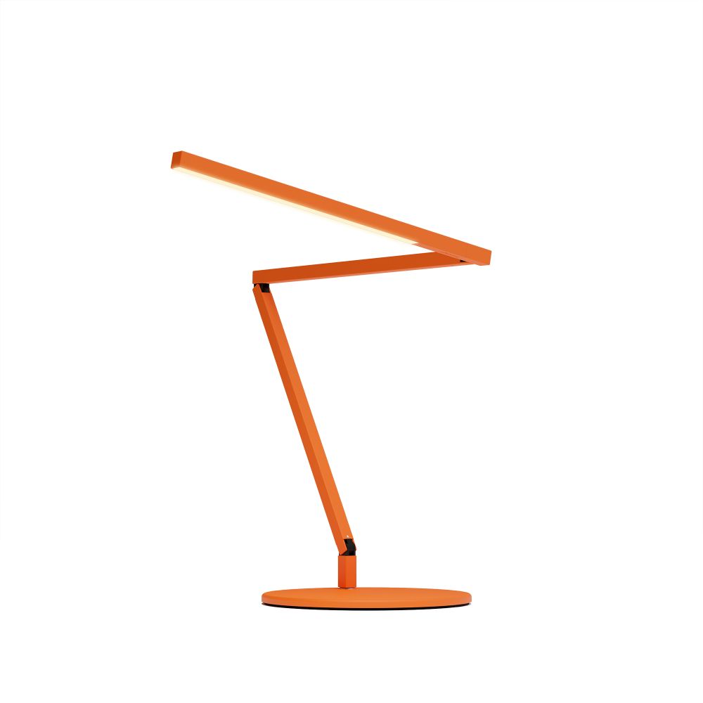 Koncept Lighting ZBD3100-W-MOR-DSK Z-Bar Mini LED Desk Lamp Gen 4 (Warm Light; Matte Orange)